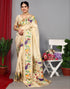 Beige Paithani Silk Saree | Leemboodi