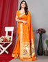 Orange Paithani Silk Saree | Leemboodi