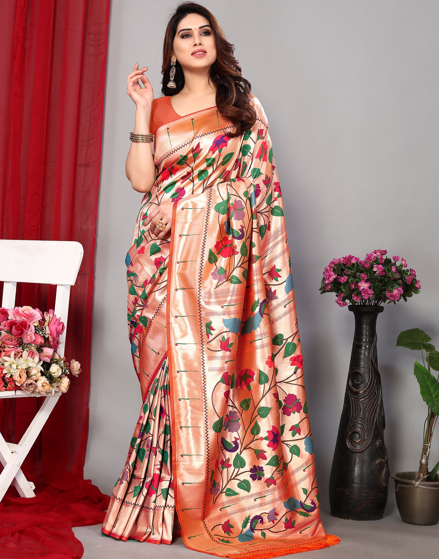 Paithani Saree: Buy Latest Paithani Silk Sarees Online