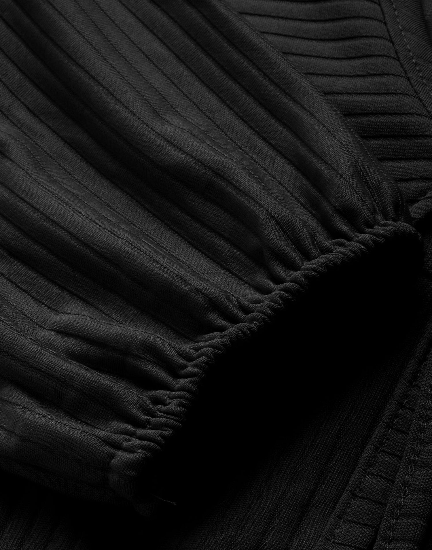 Black Drawstring Top | Leemboodi