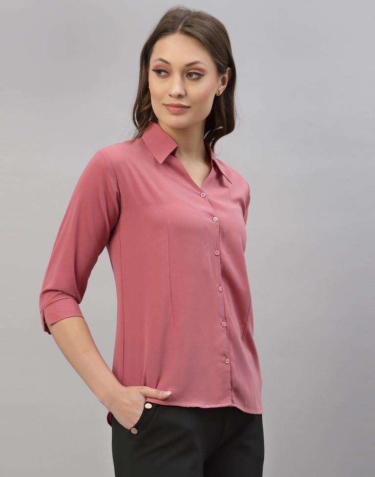 Blush pink dress outlet shirt