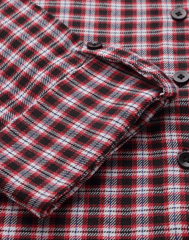 Black And Red Checkered Shirt | Leemboodi