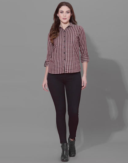 Black And Red Checkered Shirt | Leemboodi