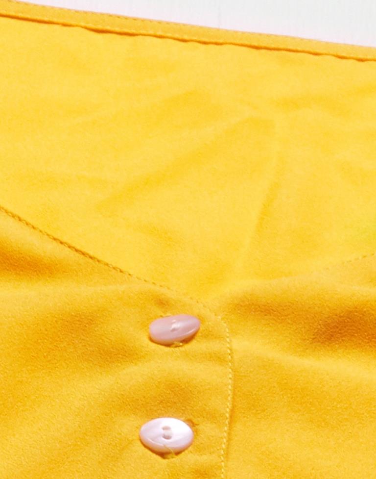 Yellow Cardigan Top | Leemboodi