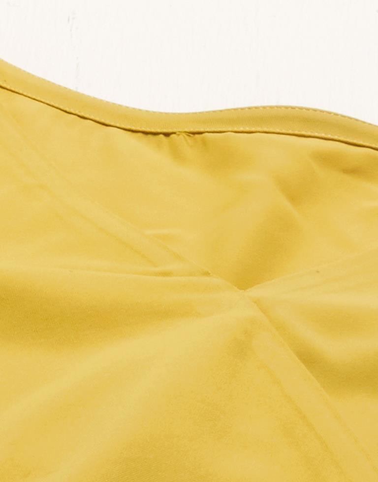 Yellow Wrap Top | Leemboodi
