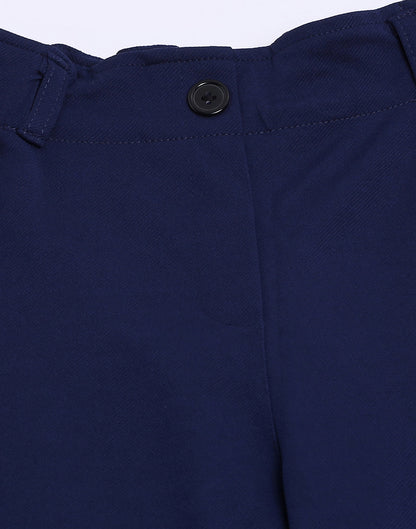Navy Blue Trouser Pant | Leemboodi