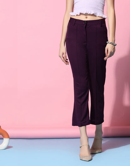 Wine Trouser Pant | Leemboodi