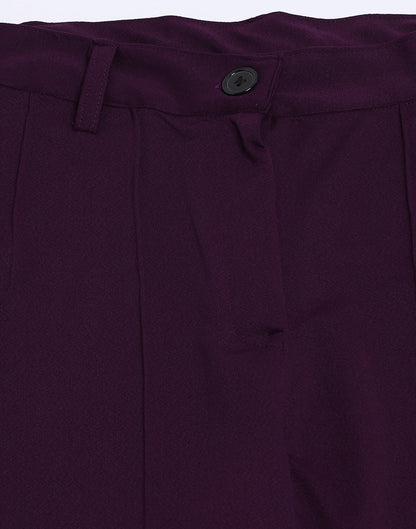 Wine Trouser Pant | Leemboodi