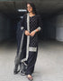 Black Embroidered Punjabi Suit | Leemboodi