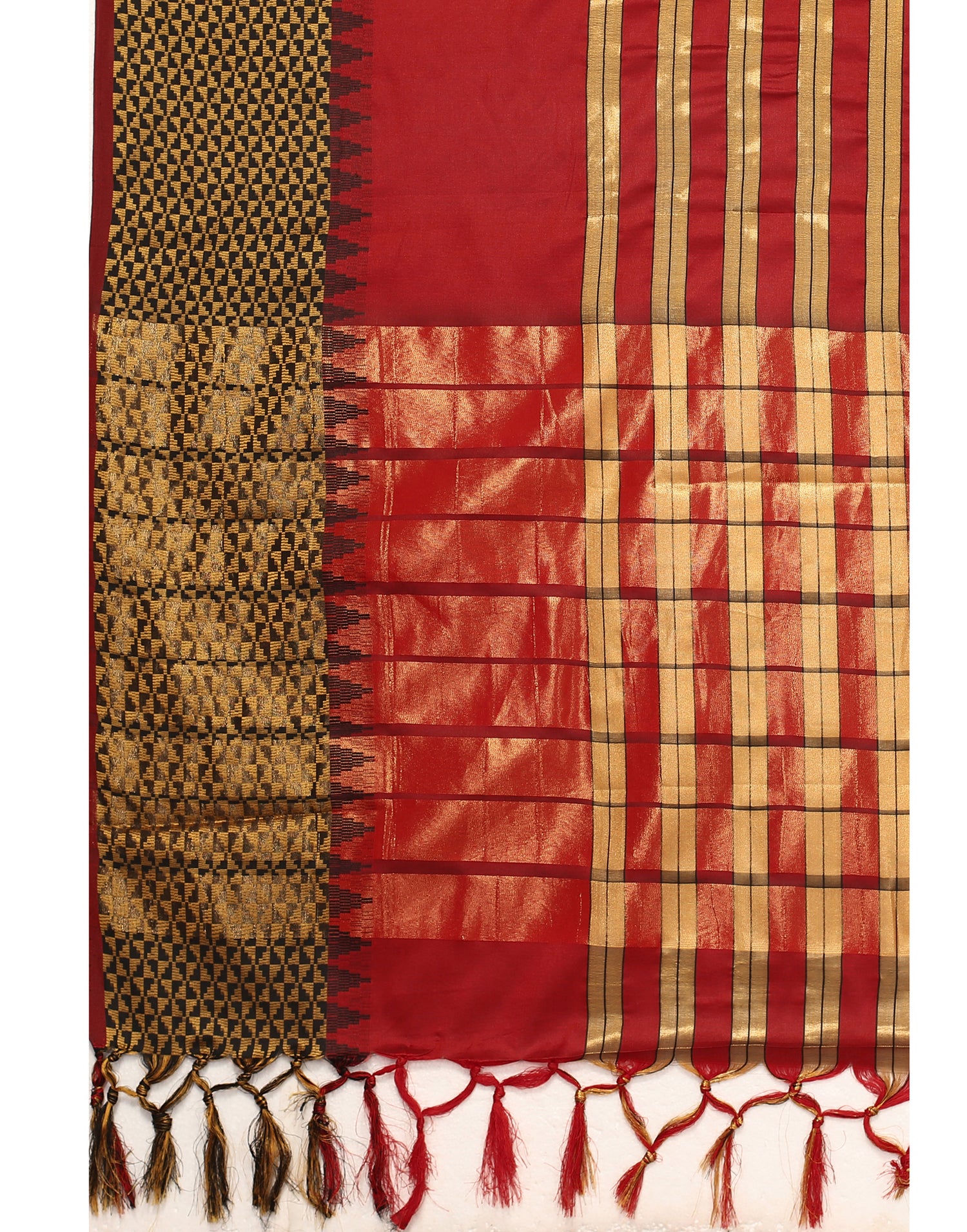 Red Silk Saree | Leemboodi