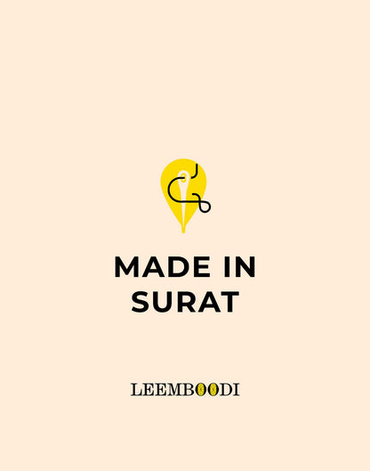Lustrous Cream Printed Saree | Leemboodi