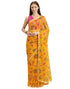 Yellow Coloured Chiffon Printed Casual saree | Leemboodi